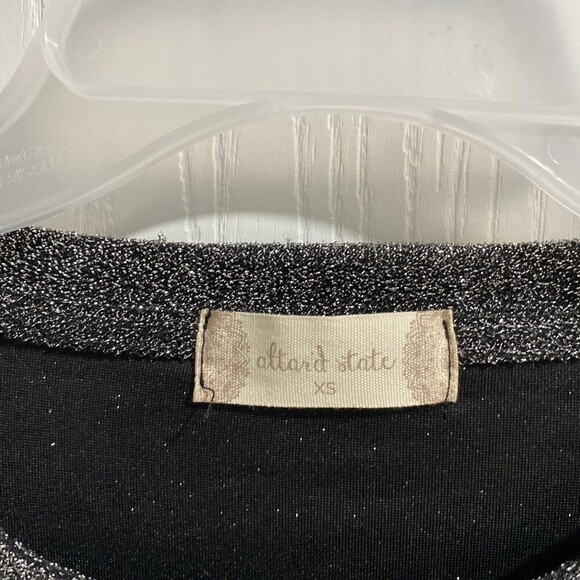 Altar'd State Shimmer Glitter World Tour 1987 Oversized Tee Size XSmall NEW - Picture 5 of 8